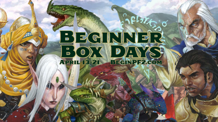 Pathfinder Offers Free Beginner Box Days for New Players