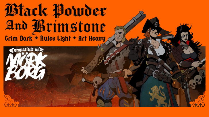 “Black Powder and Brimstone” RPG Announced by Free League Publishing and Benjamin Tobitt