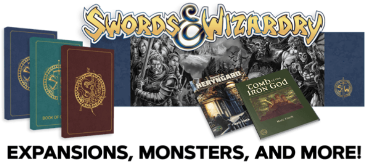 Mythmere Games Initiates Kickstarter Campaign for “Swords & Wizardry” Expansion