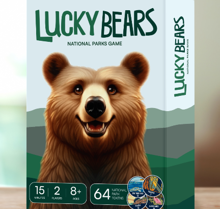 New Board Game “Lucky Bears” Launches in Celebration of National Park Week