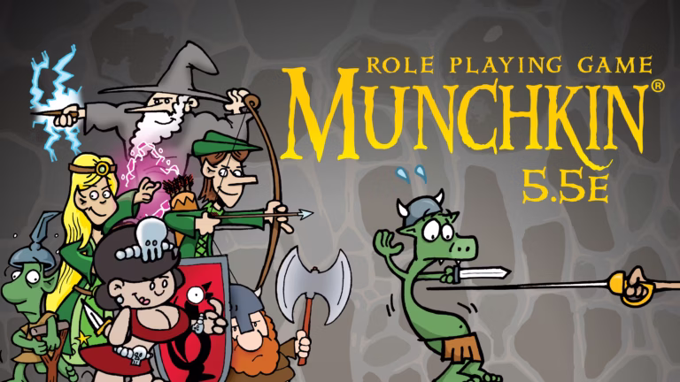 Munchkin Gets a Full RPG – 5.5E-Compatible Game Announced by Lynnvander Studios