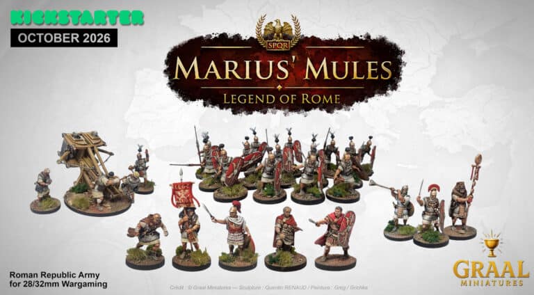 Graal Miniatures Prepares Kickstarter Launch for Roman Army Range